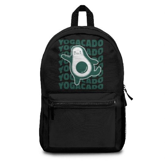 Funny Yoga Design Backpacks