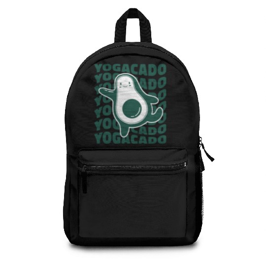 Funny Yoga Design Backpacks