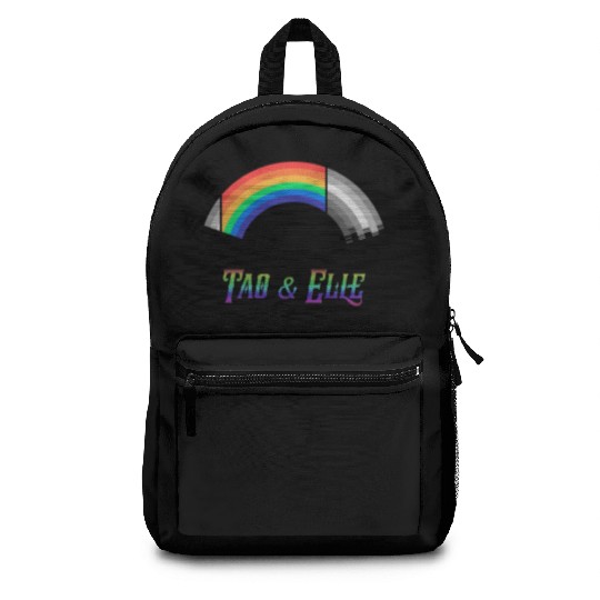 Heartstopper Rainbow LBGTQIA+ Tao and Elle Backpacks