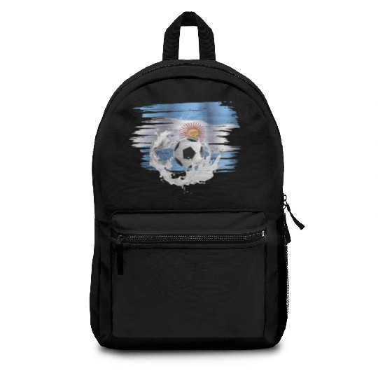 Flag of Argentina Argentina Football Backpacks