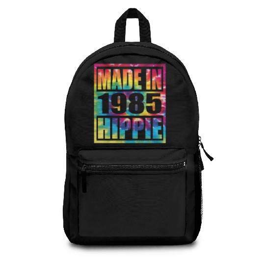 Hippie Birthday 1985 Backpacks