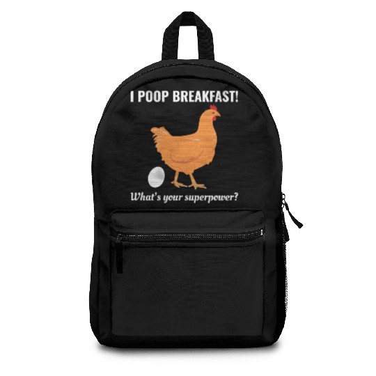 Chicken Lover Poultry Farmer Farming Farm Funny Backpacks