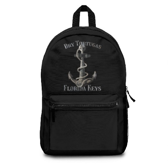 Dry Tortugas Florida Keys Vacation Nautical Anchor Backpacks