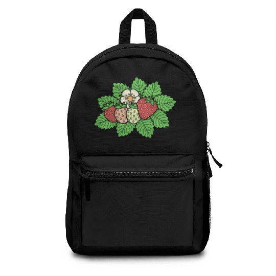 Strawberry Icon Backpacks