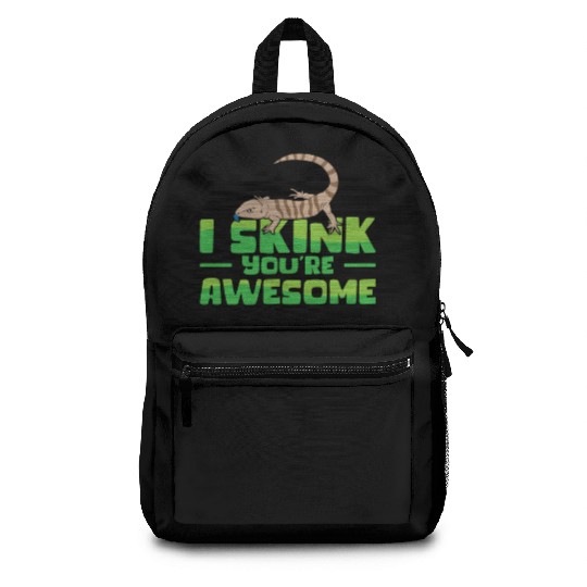 Herpetology Skink Lizard Wildlife Reptile Backpacks