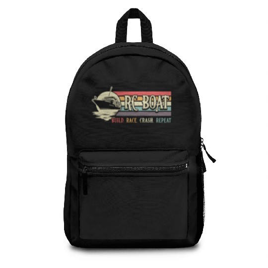RC Boat Build Race Crash Repeat Model RC Boats Backpacks