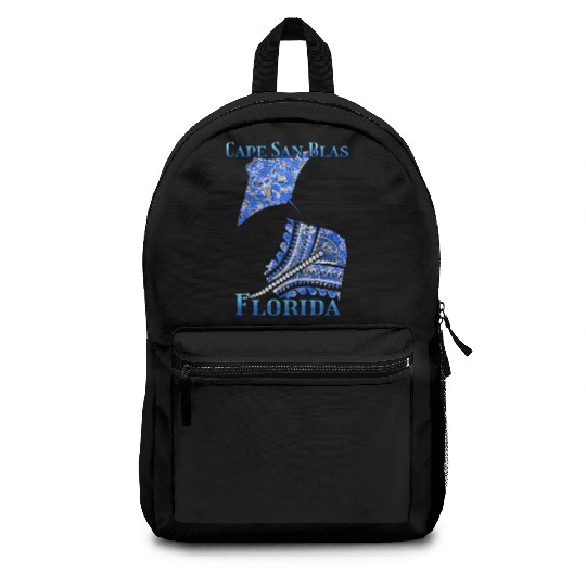 Cape San Blas Vacation Tribal Stingrays Backpacks