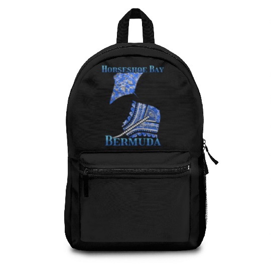 Horseshoe Bay Vacation Tribal Stingrays Backpacks