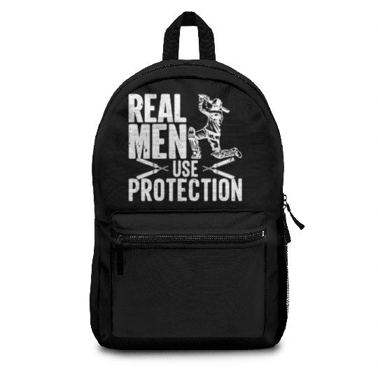 Athlete Sports Game Baseball Catcher Lifetstyle Backpacks