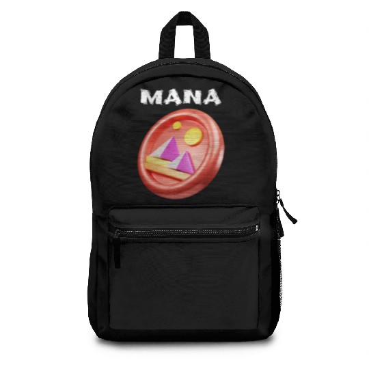 3d decentraland or MANA Backpacks