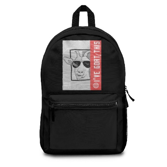 Relax i've Goat this Funny Sarcasm Goat Pun Backpacks