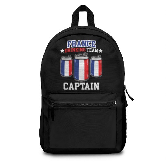 France Drinking Team captain Backpacks
