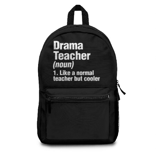 Drama Teacher Definition Actor Singer Backpacks