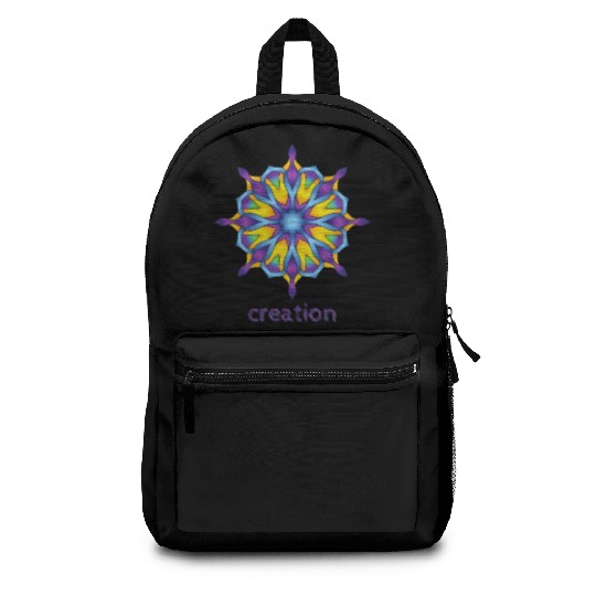 Creation Mandala Design Backpacks