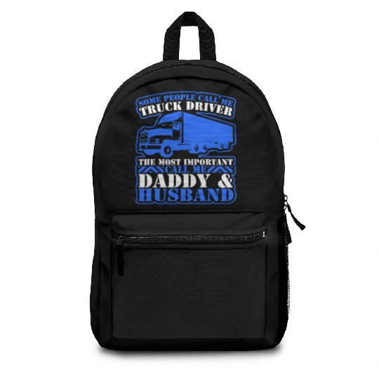 Most Important People Call Me Daddy Husband Cool Backpacks