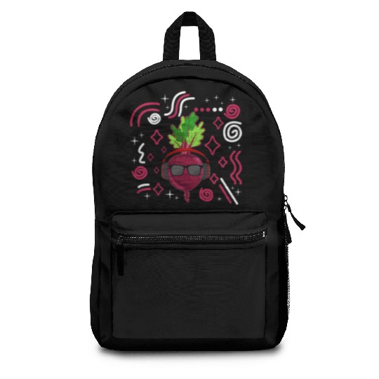 Beets Vegetable Backpacks, Fresh Beets Wearing