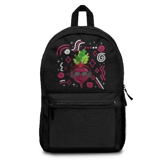 Beets Vegetable Backpacks, Fresh Beets Wearing