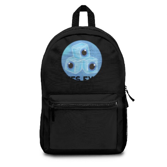 Eyes Eyes Baby Funny Ice Eyeballs Pun Backpacks