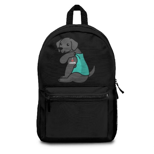 Great Dane I Love Grandma Backpacks
