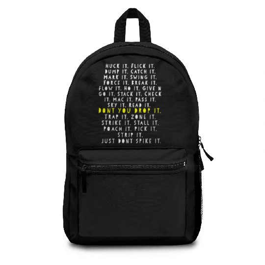 Ultimate frisbee game language Frowler Disc Golf Backpacks