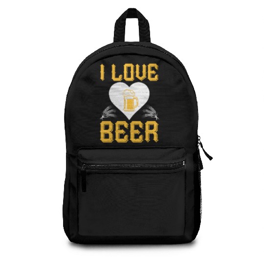 I love beer Backpacks