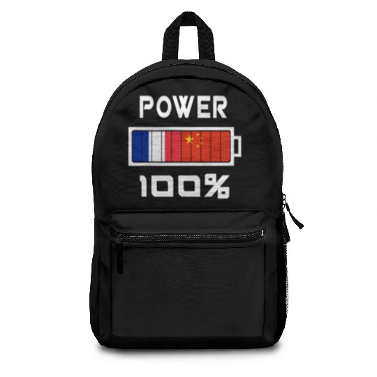 China and France power 100% Backpacks