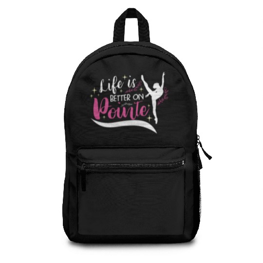 Ballet Ballerina Dance Dancer Dancing Ballet Gift Backpacks