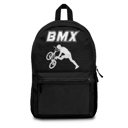 bmx race bike cyclist rider trick Backpacks
