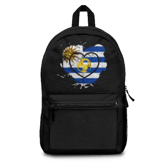 I Love Uruguay, I Love Football Backpacks