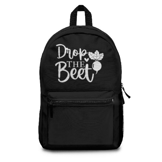 Drop The Beet Funny Food Design Backpacks