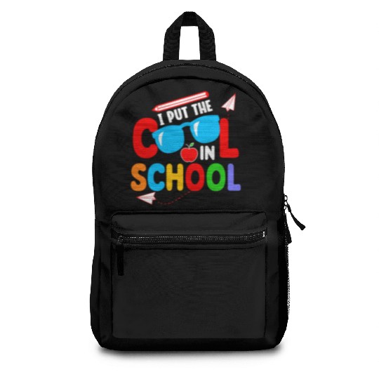 I Put Cool in School Back To School Gift Students Backpacks