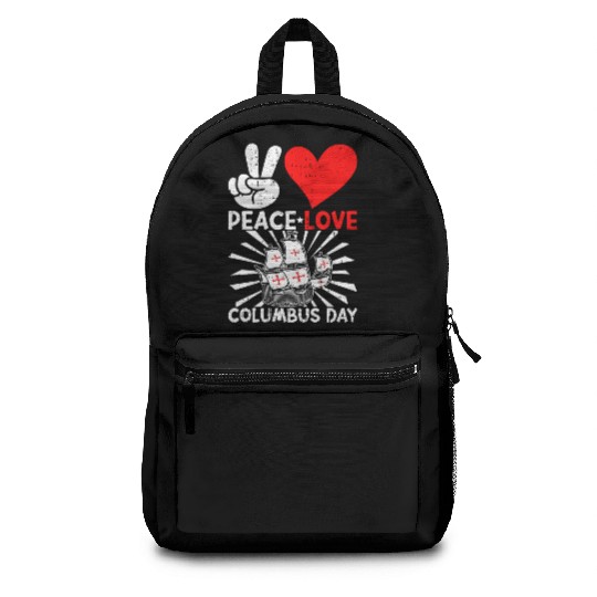 Columbus Day Italian Pride Backpacks