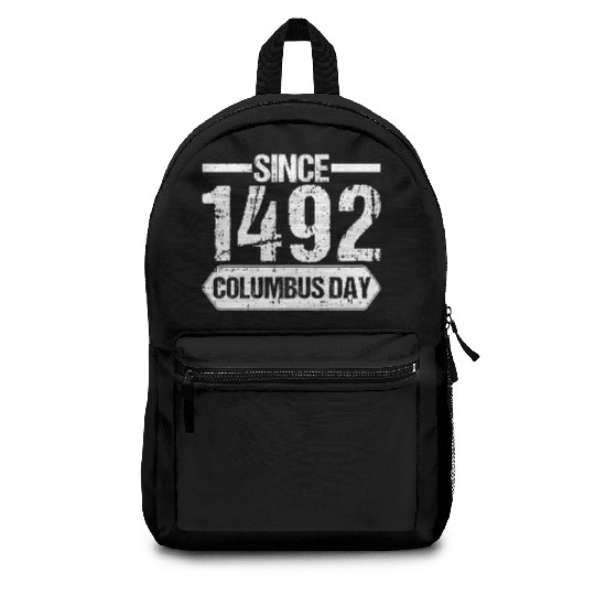 Columbus Day Italian Pride Backpacks