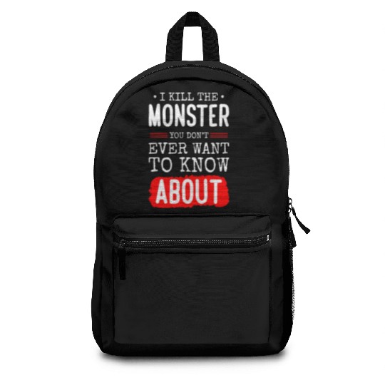 Evil Cute Little Sister Brother Backpacks