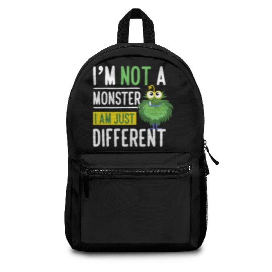 Evil Baby Little Sister Sister Backpacks