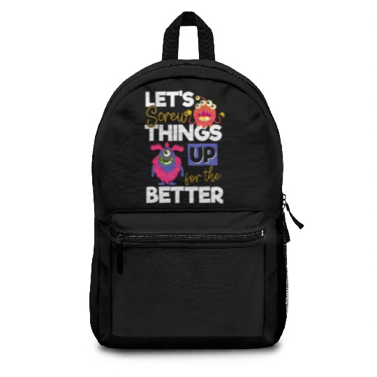 Monster Comic Little Sister Backpacks