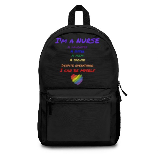 Rainbow Nurse Backpacks