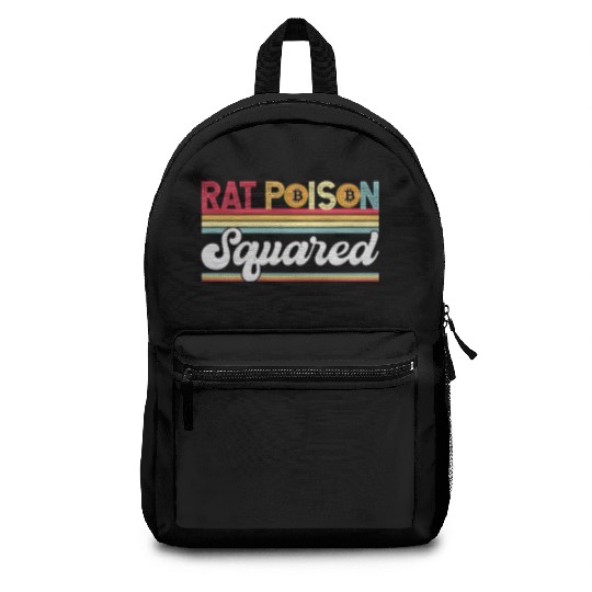 Rat Poison Squared Backpacks