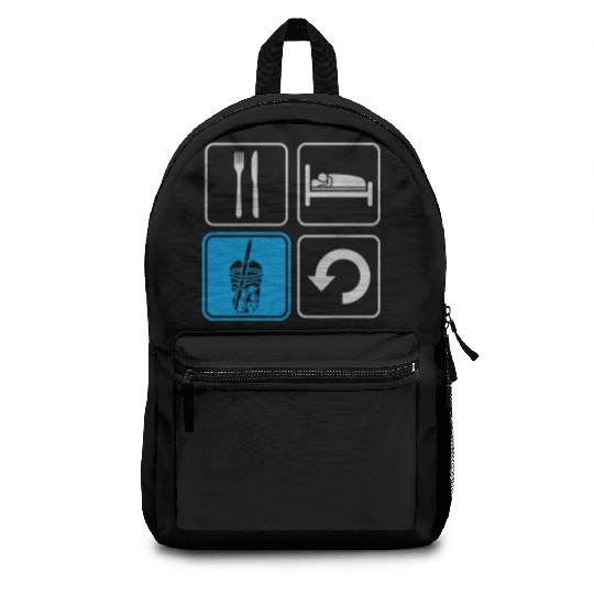 Boba Tea Repeat daily Backpacks