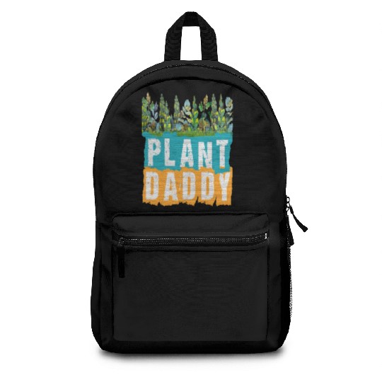 Fathers Day Gardener Plant Daddy Backpacks