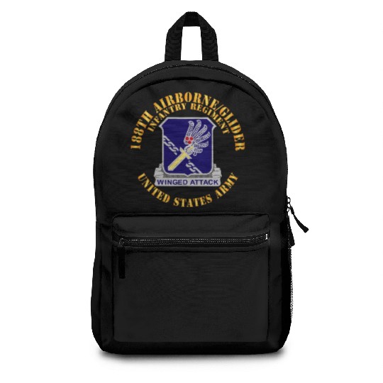 Army 188th Airborne Glider Infantry Regiment DUI X Backpacks