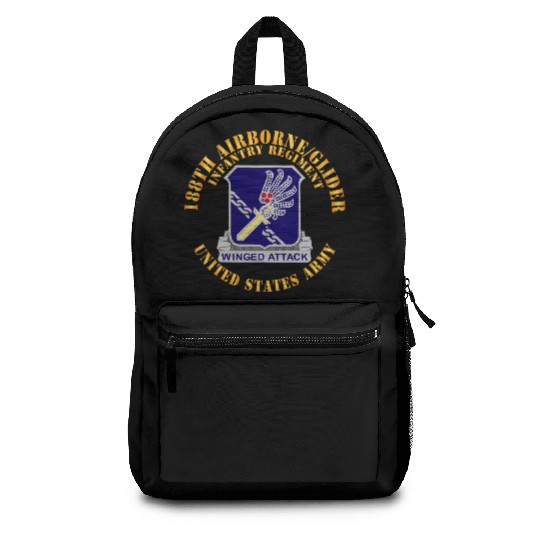 Army 188th Airborne Glider Infantry Regiment DUI X Backpacks