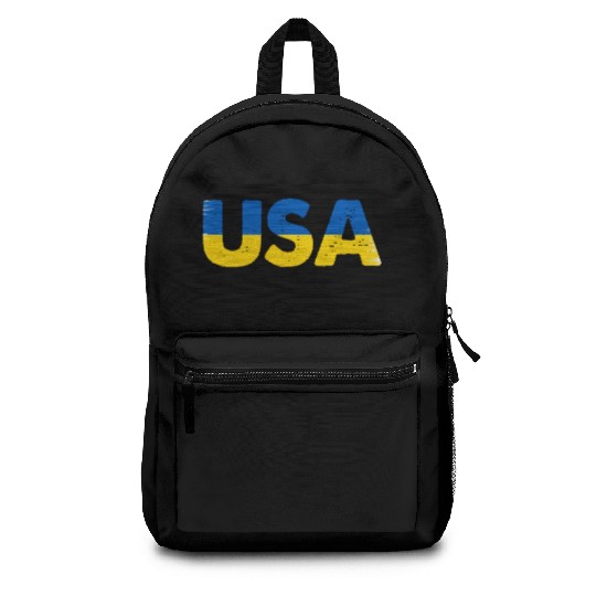 I Stand with Ukraine Ukraine Flag Backpacks