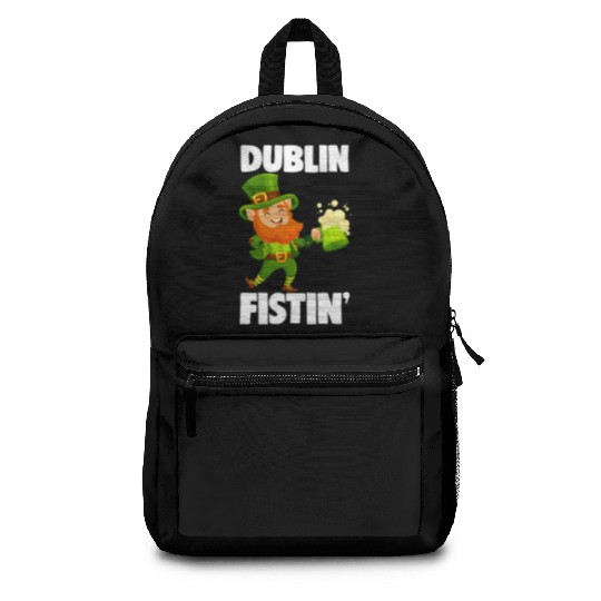 Dublin Fistin St. Patrick's Day Drinking Backpacks
