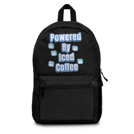 Powered By Iced Coffee Backpacks
