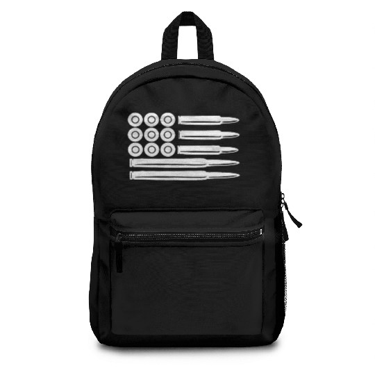 Stars Stripes Bullets Guns Ammo America Clothing Backpacks