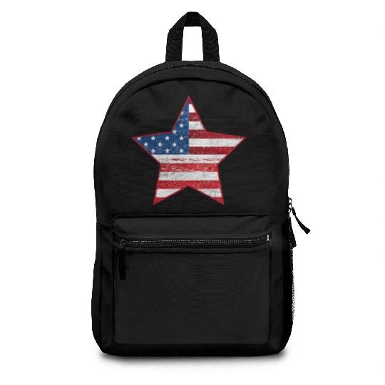 US Flag Star Patriotic Backpacks Stars Stripes
