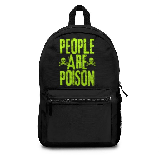 People Are Poison Backpacks