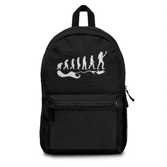 Guitar player evolution Backpacks
