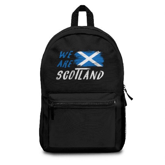 We are Scotland flags design Backpacks